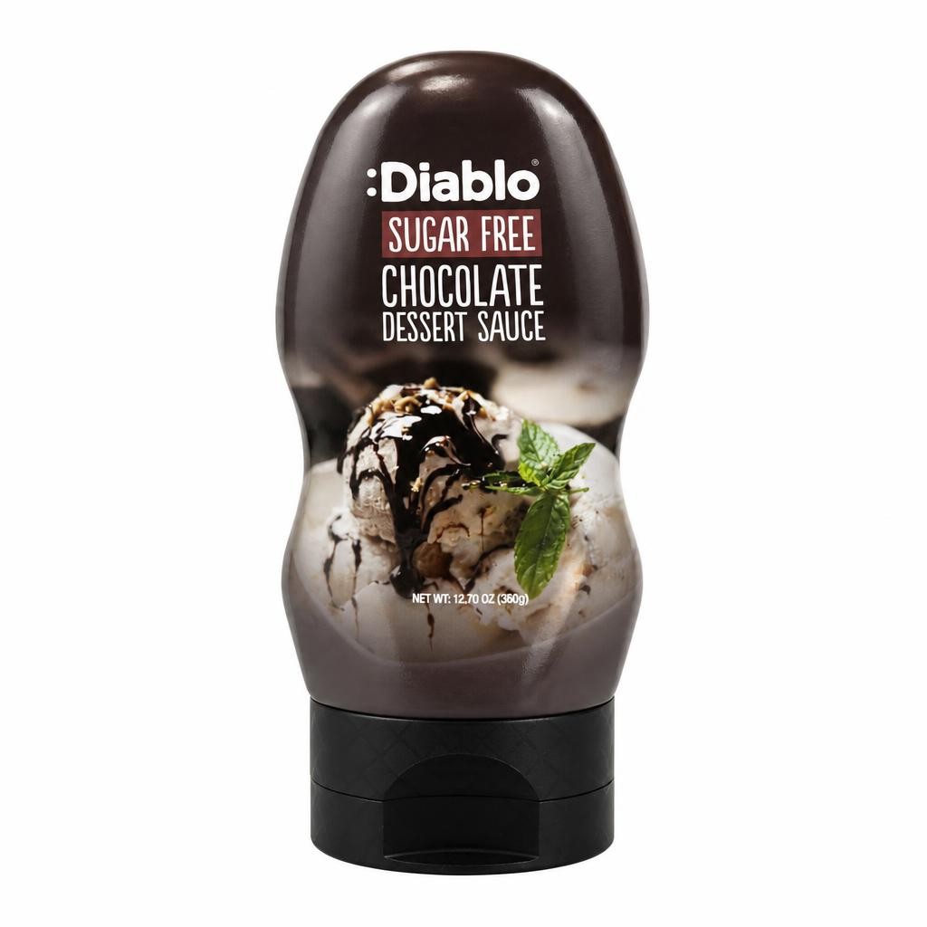 Diablo Sugar Free Chocolate Dessert Sauce 360g