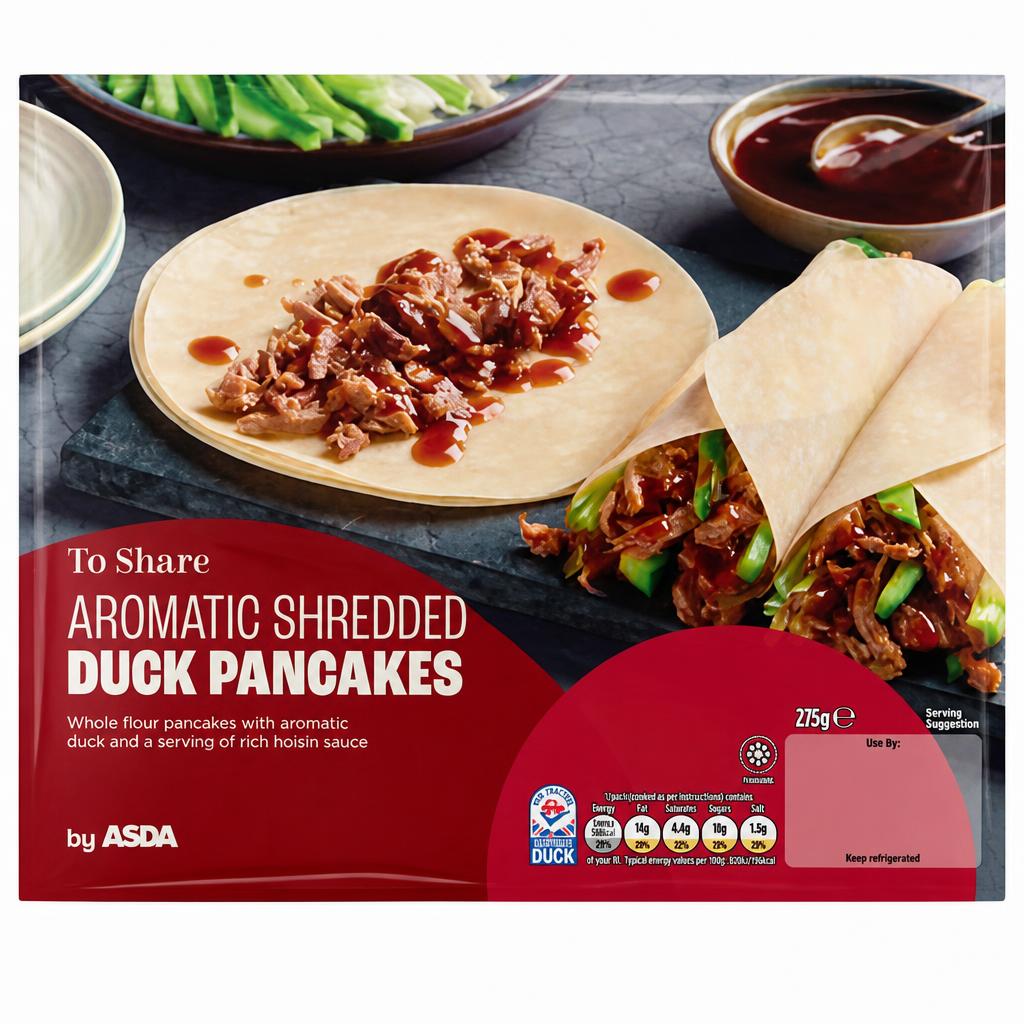 ASDA Aromatic Shredded Duck Pancakes 225g