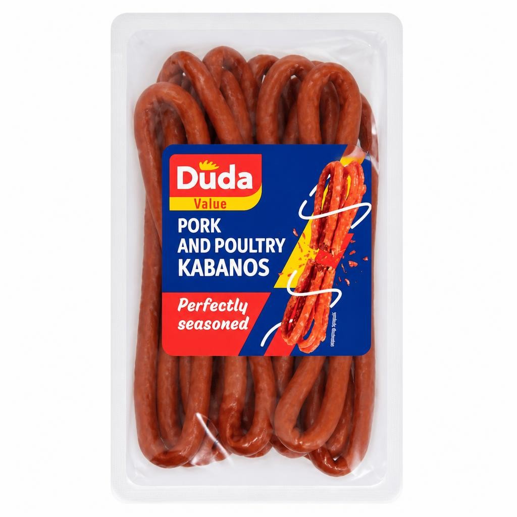 Duda Value Pork & Poultry Kabanos 300g
