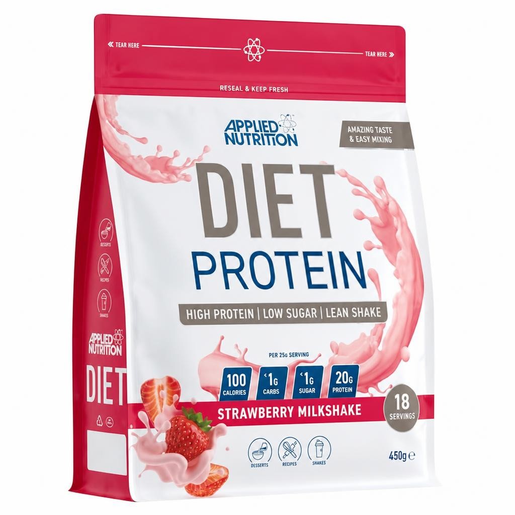 Applied Nutrition Diet Protein - Strawberry Milkshake 450g