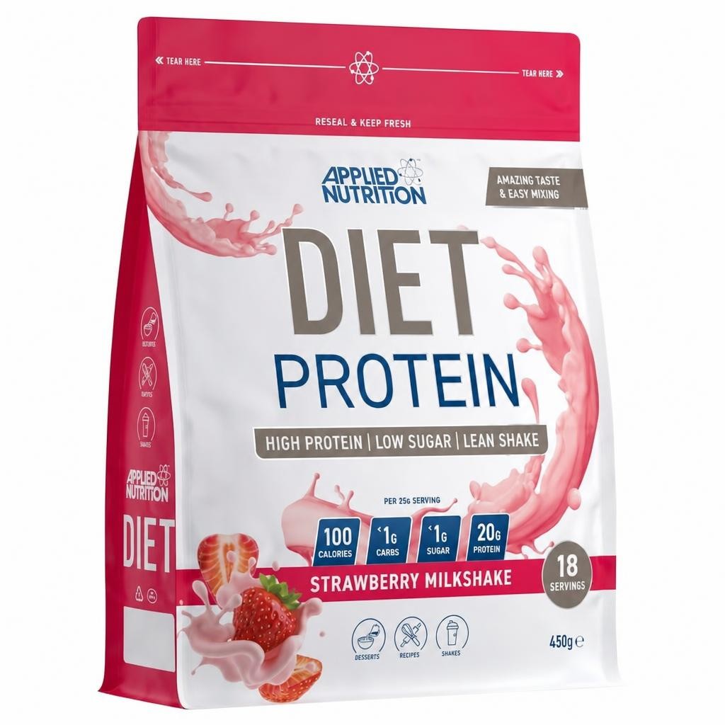 Applied Nutrition Diet Protein - Strawberry Milkshake 450g