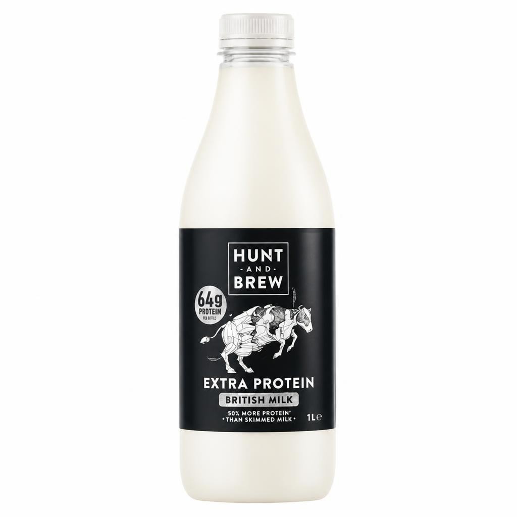 Hunt and Brew Extra Protein British Milk 1L