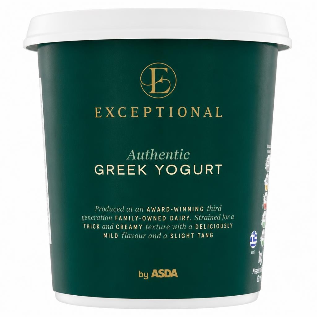 Exceptional by ASDA Authentic Greek Yogurt 1kg