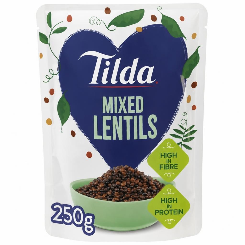 Tilda 250g Mixed Lentils