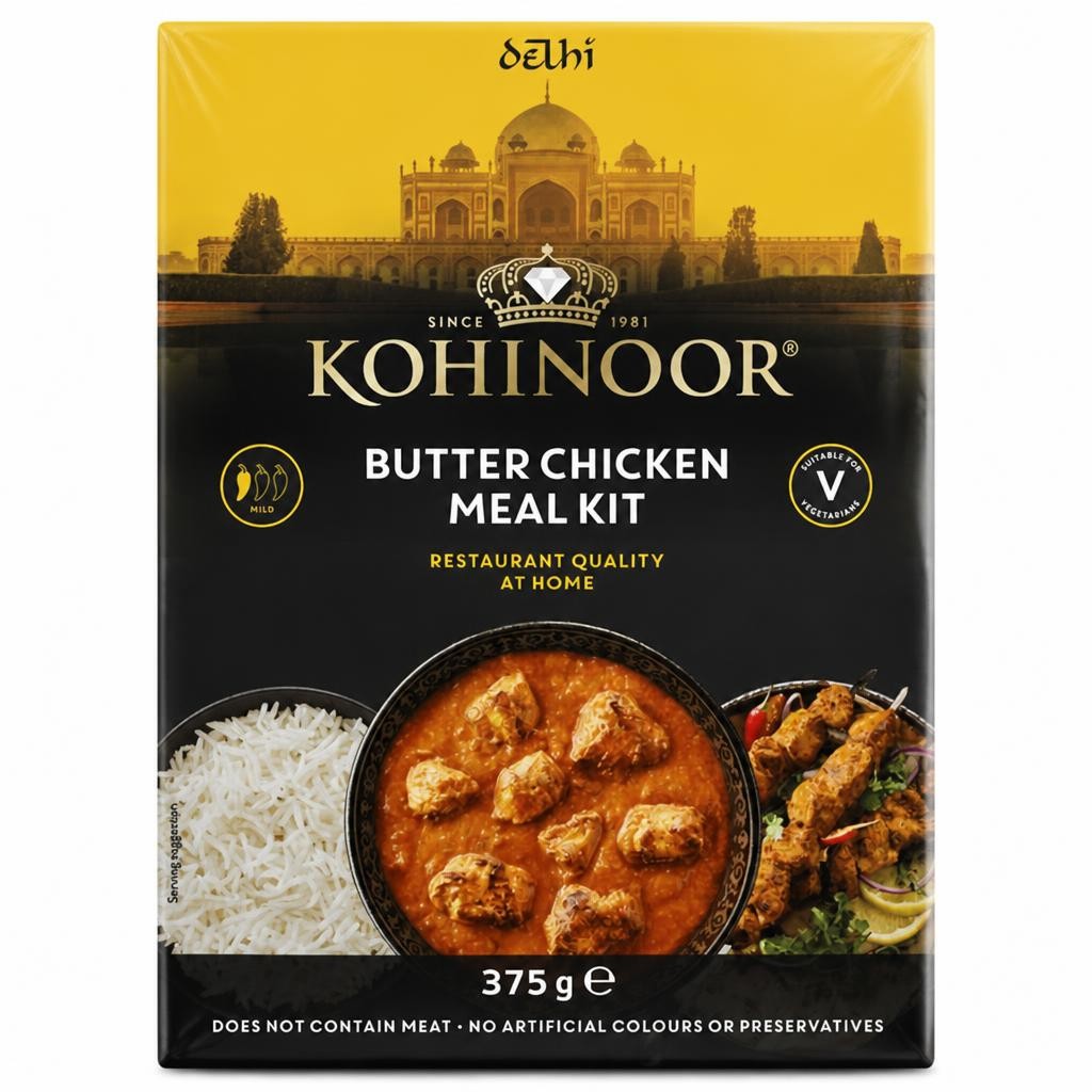 Kohinoor 375g Butter Chicken Meal Kit