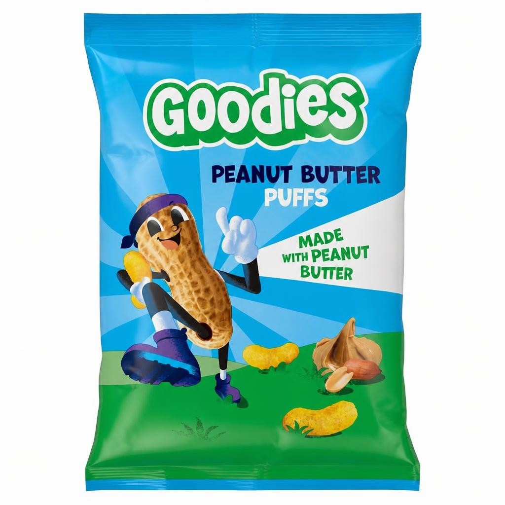 Goodies Peanut Butter Puffs 30g