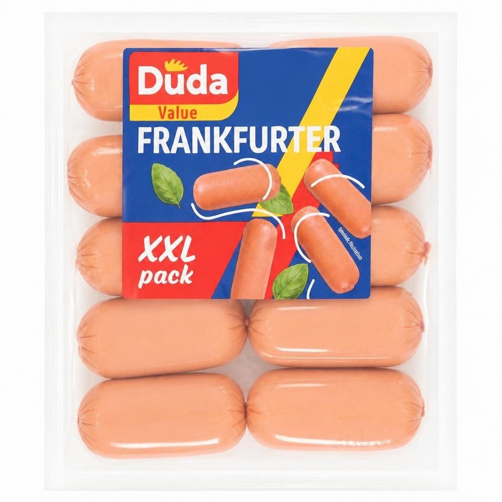 Duda Value Frankfurters XXL Pack 500g
