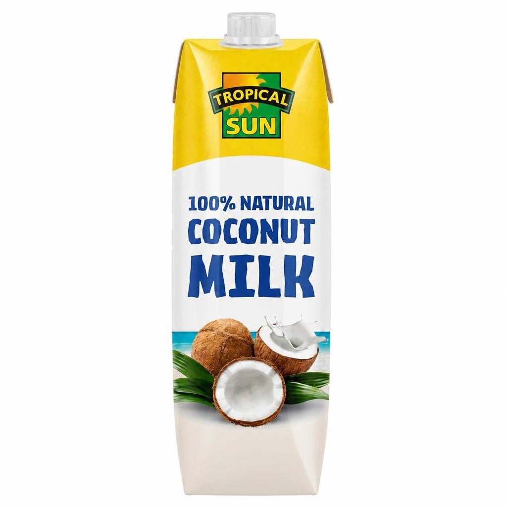 Tropical Sun 100% Natural Coconut Milk 1L