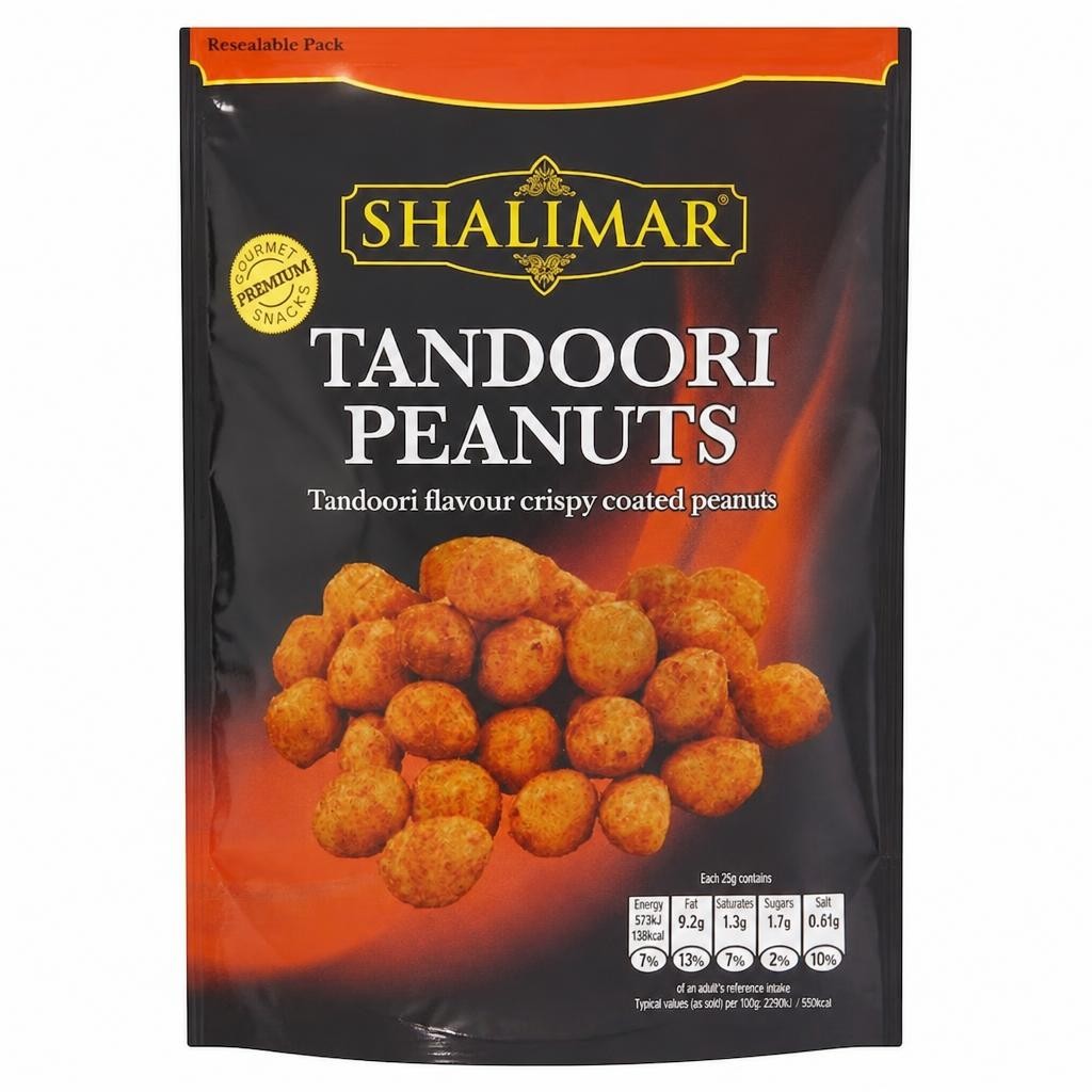 SHALIMAR TANDOORI PEANUTS 150G