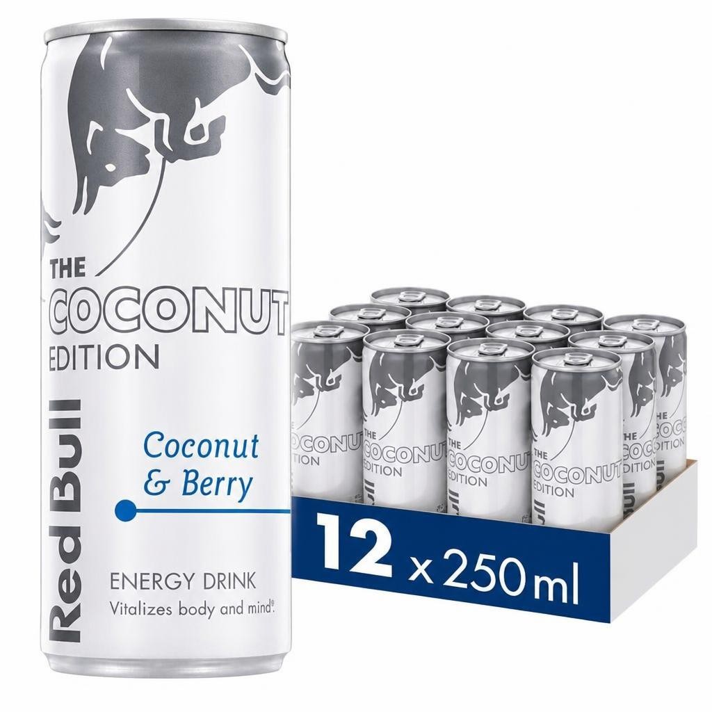 Red Bull Energy Drink Coconut and Berry Edition 250 ml x12