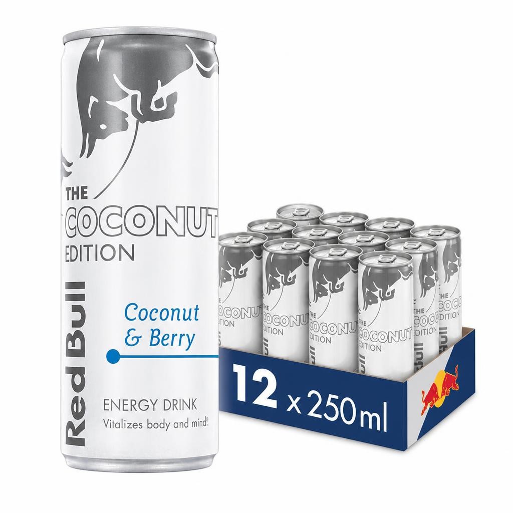 Red Bull Energy Drink Coconut and Berry Edition 250 ml x12