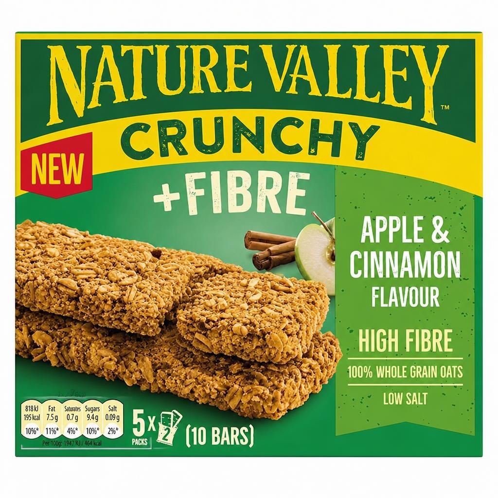Nature Valley Crunchy Apple & Cinnamon Flavour 5 x 42g