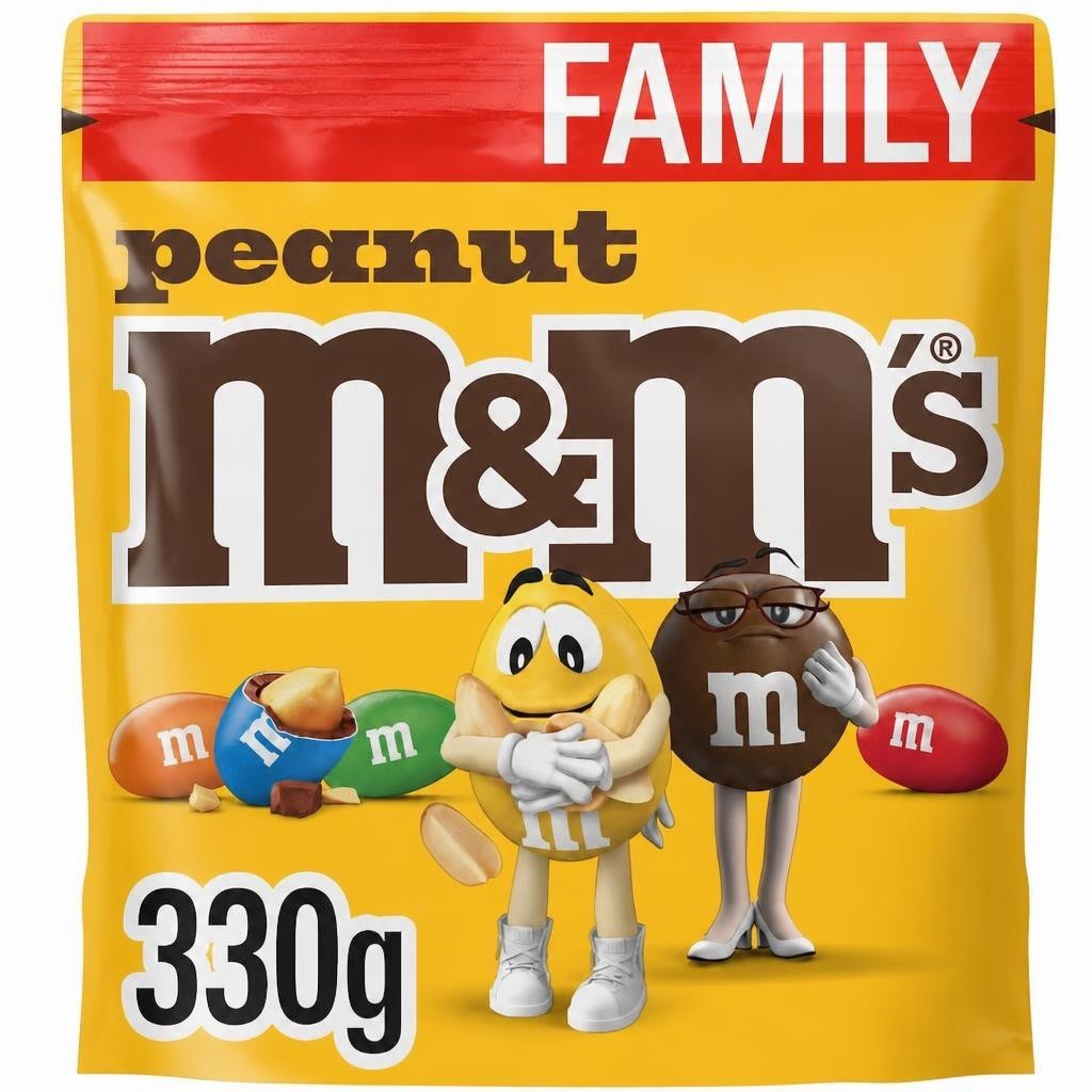 M&M's Peanut Milk Chocolate Family 330g