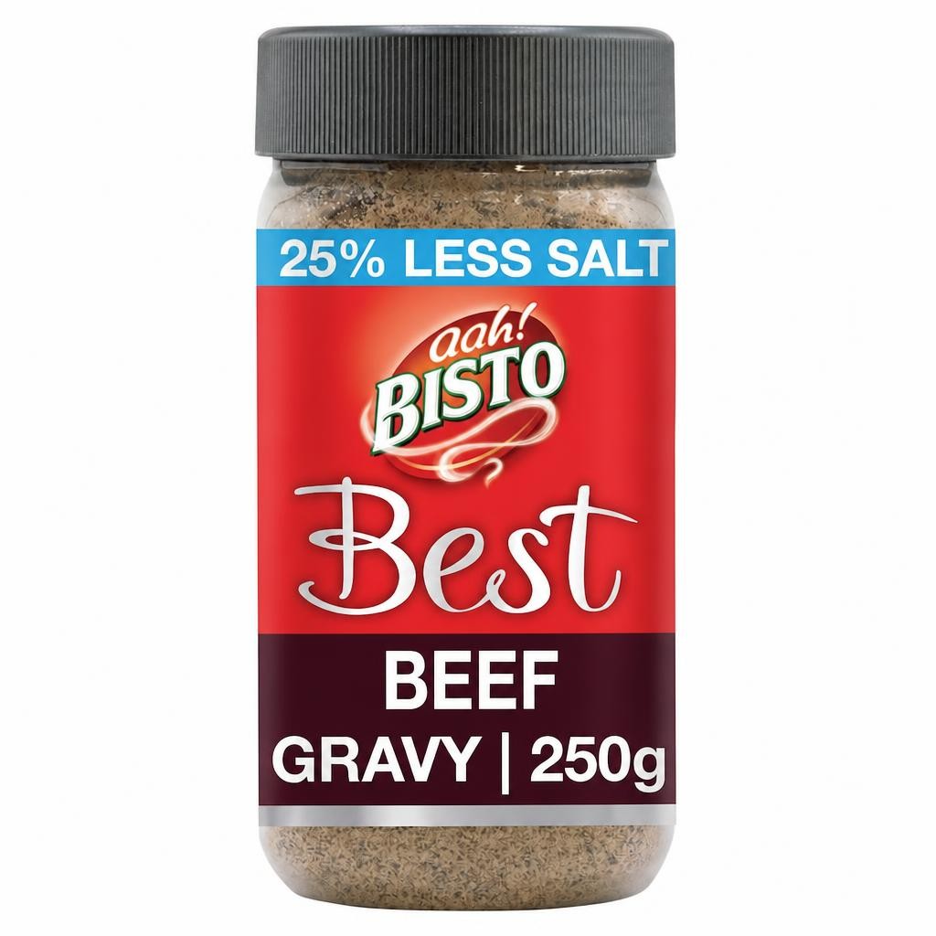 Bisto Best 25% Less Salt Beef Gravy 250g