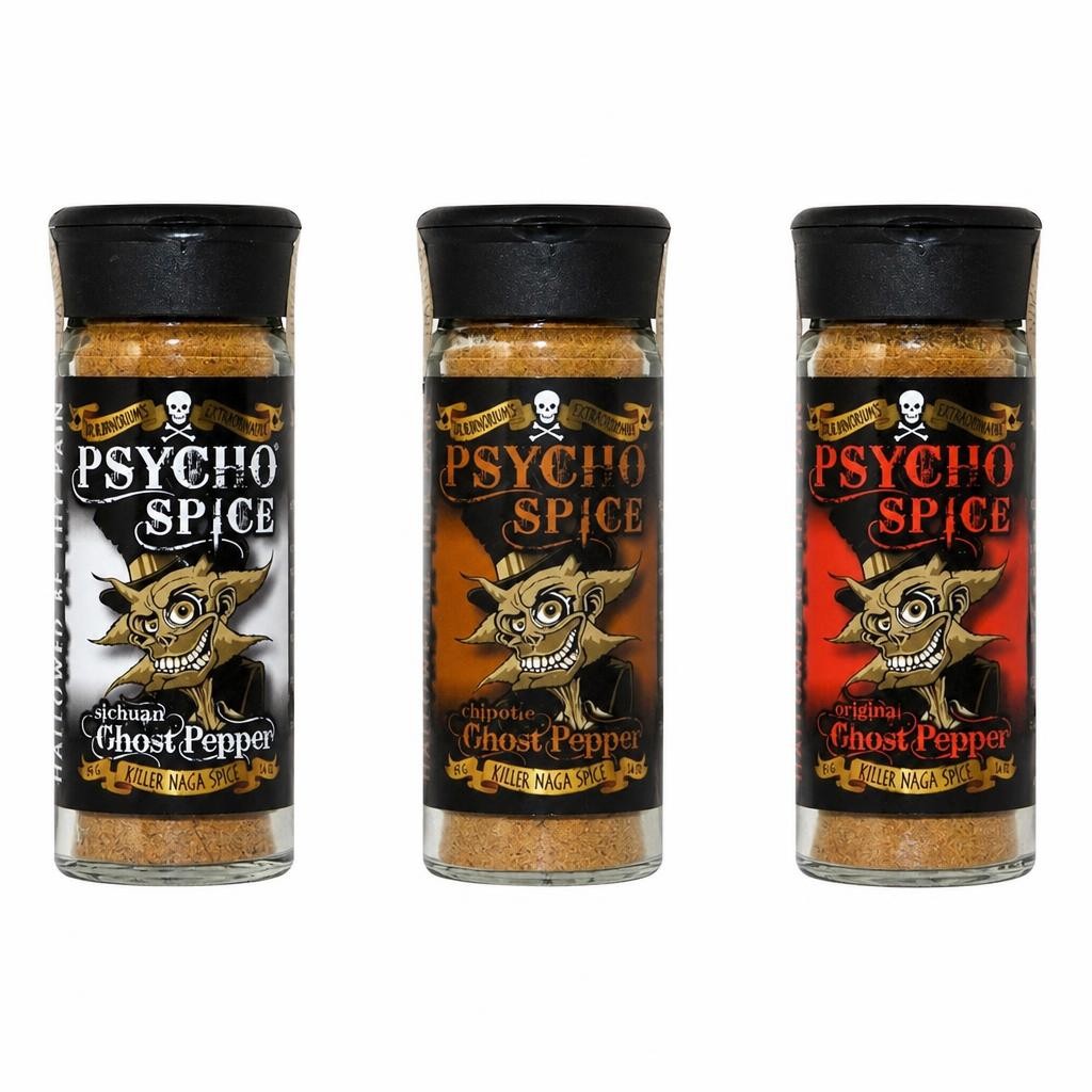Psycho Juice Naga Spice Seasoning 3pc Set