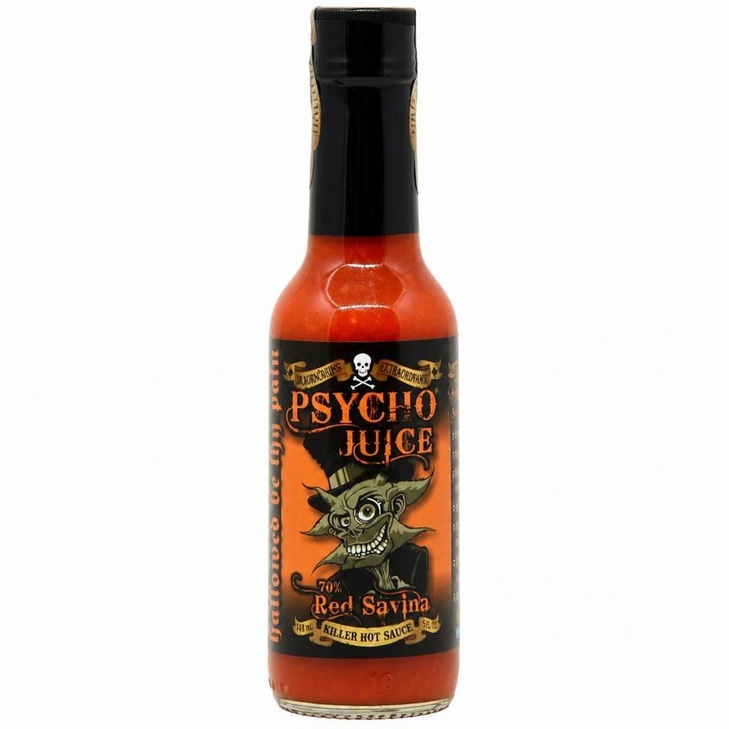 Psycho Juice 70% Red Savina Hot Sauce 148ml