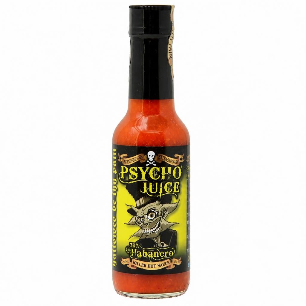 Psycho Juice 70% Habanero Hot Sauce 148ml