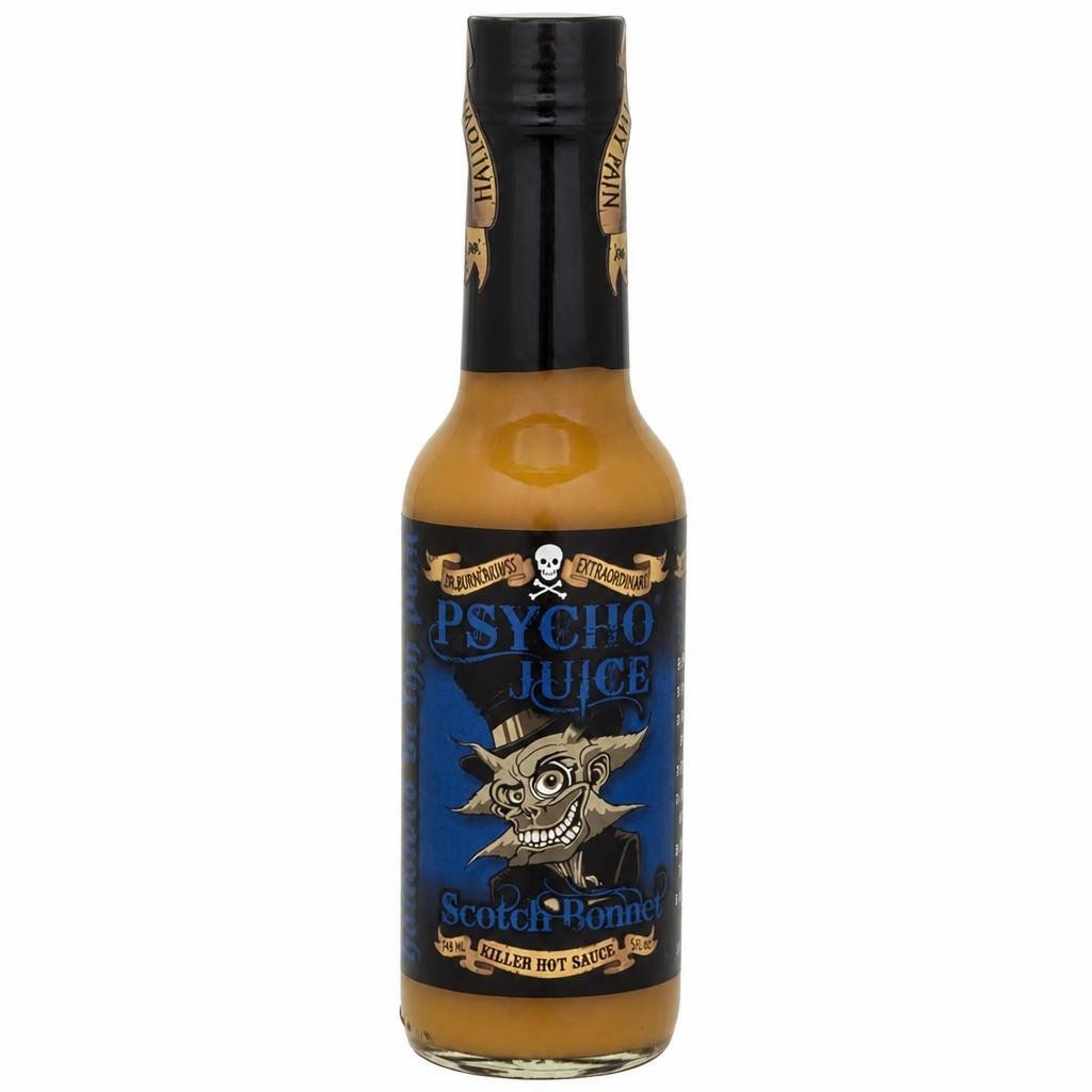 Psycho Juice Scotch Bonnet Hot Sauce 148ml
