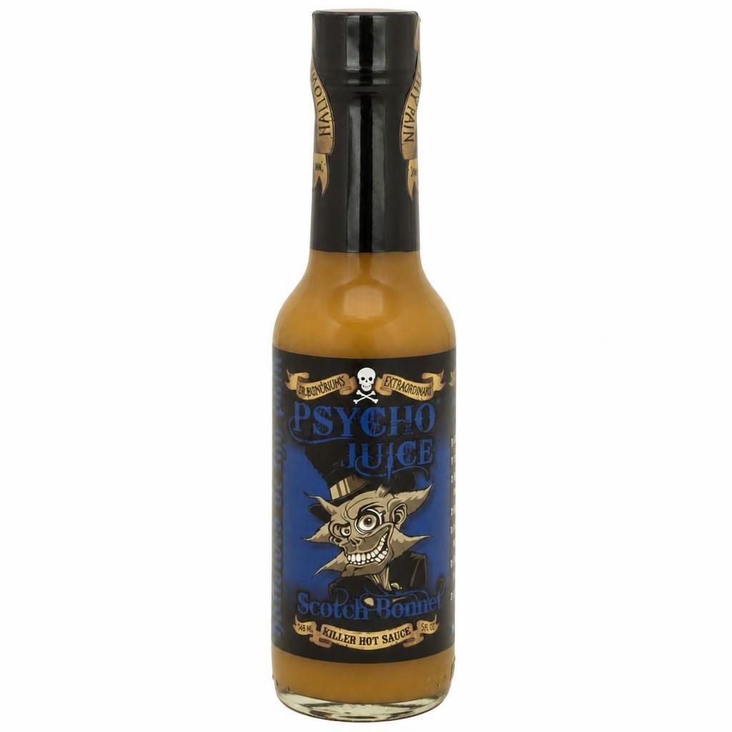 Psycho Juice Scotch Bonnet Hot Sauce 148ml
