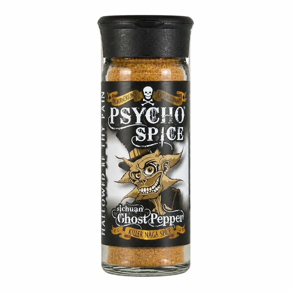 Psycho Juice Sichuan Ghost Pepper Spice Seasoning 45g