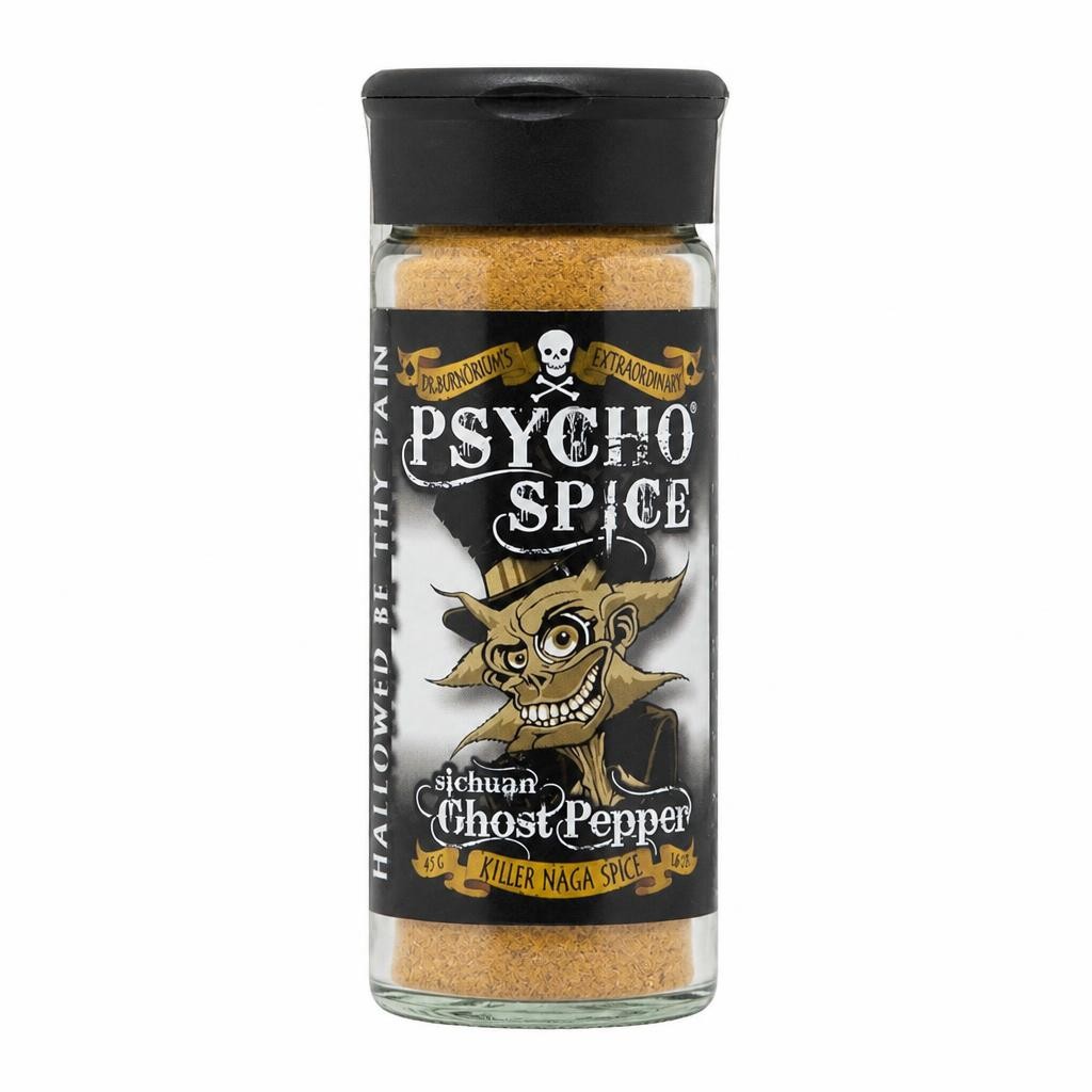 Psycho Juice Sichuan Ghost Pepper Spice Seasoning 45g