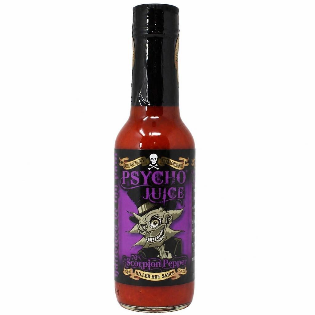 Psycho Juice 70% Scorpion Pepper Hot Sauce 148ml