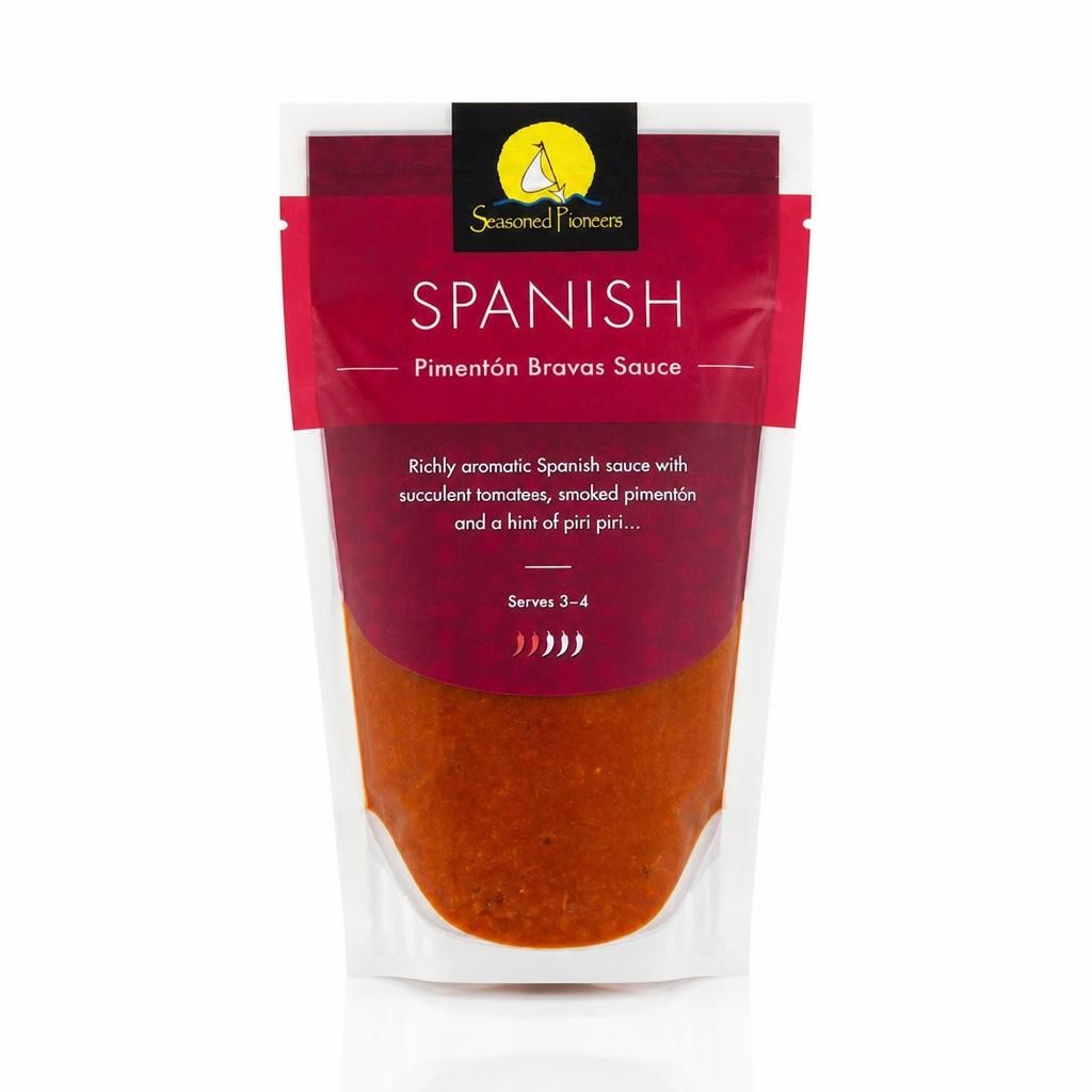 Seasoned Pioneers Cooking Sauce - Spanish Pimenton Bravas