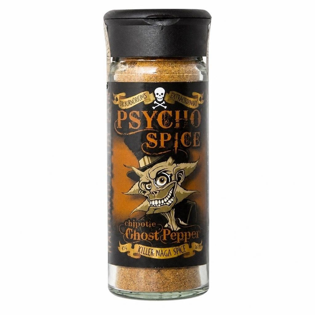 Psycho Juice Chipotle Ghost Pepper Spice Seasoning 45g