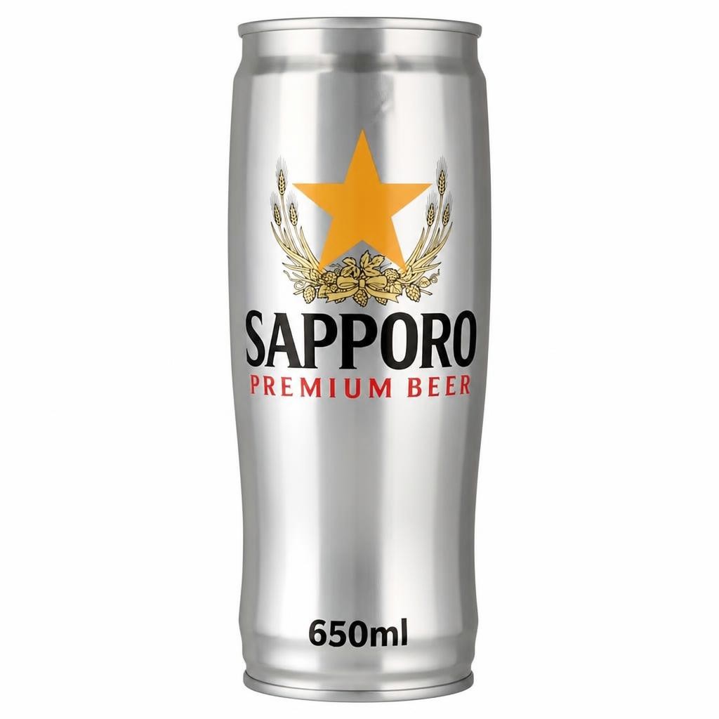 Sapporo Premium Beer 650Ml