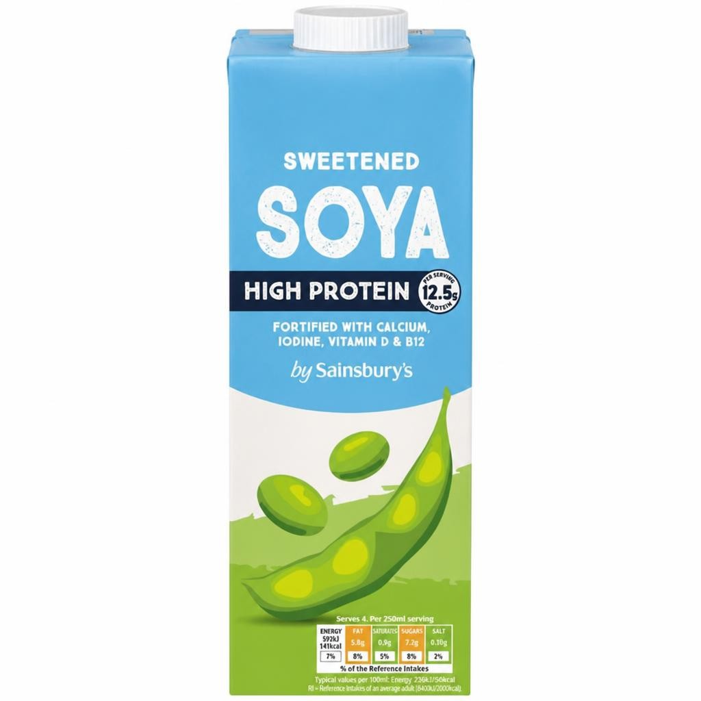Sainsbury's 1L Sweetened Soya Drink