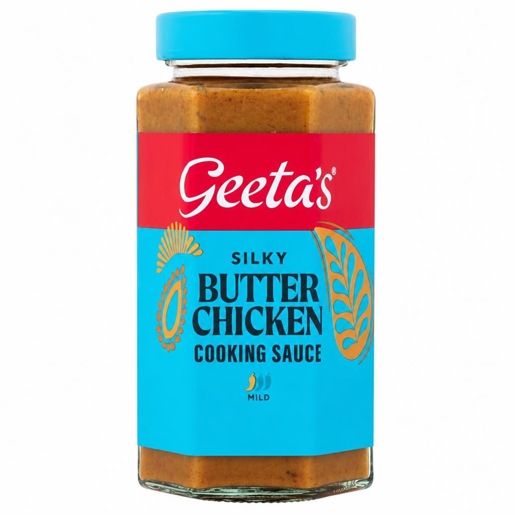 Geeta's 340g Silky Butter Chicken Cooking Sauce