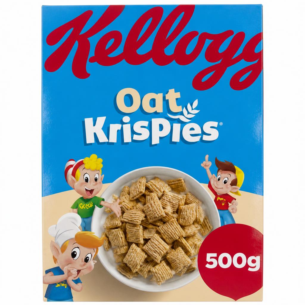 Kellogg's Oat Krispies Breakfast Cereal 500g