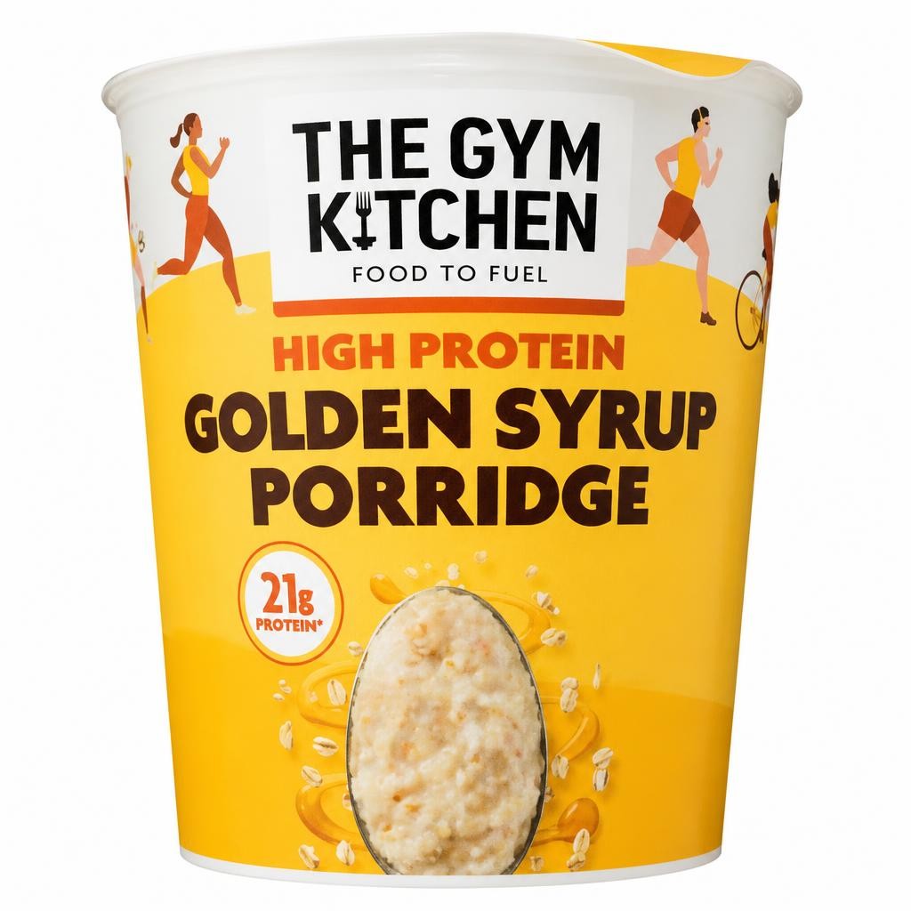 The Gym Kitchen High Protein Golden Syrup Porridge 70g