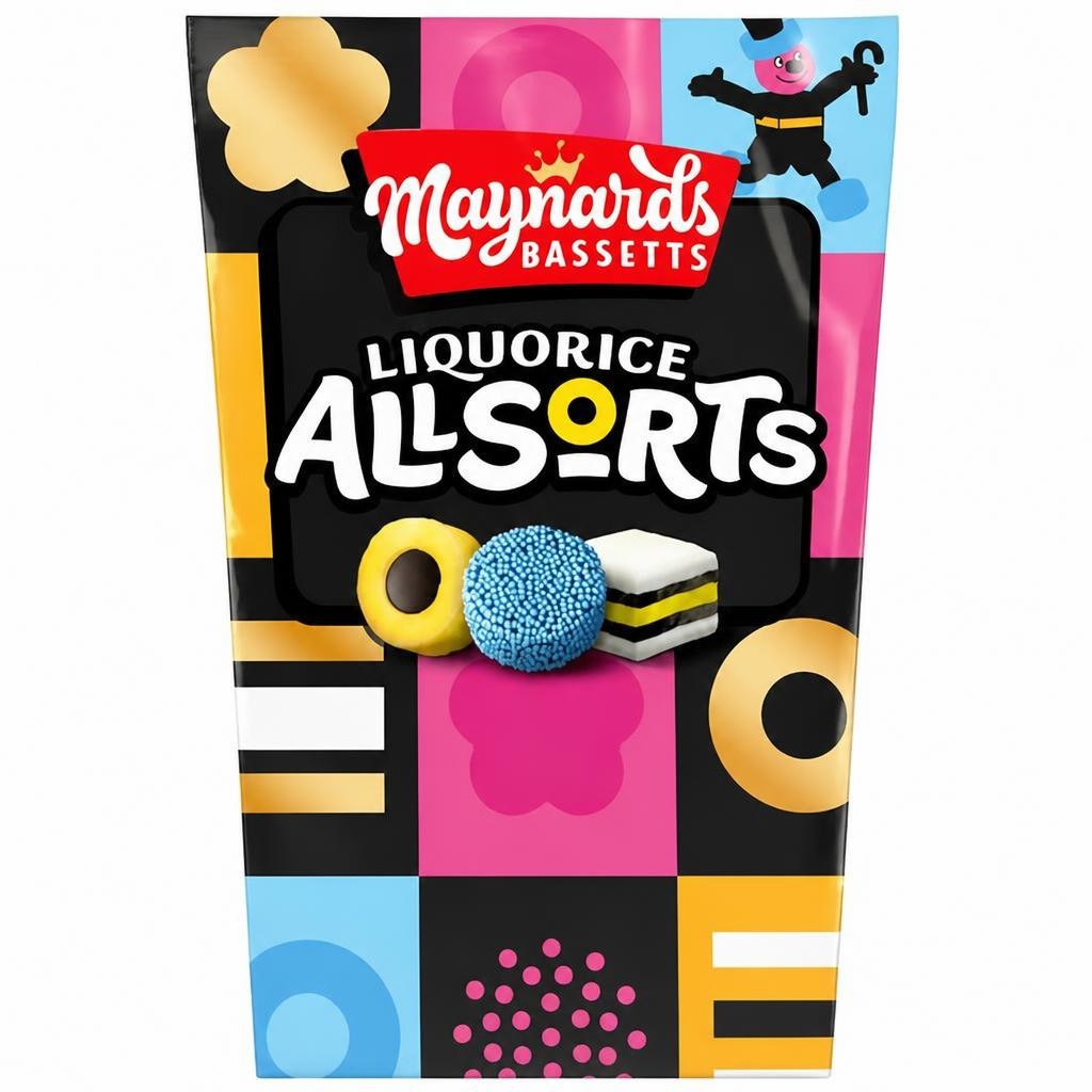 Bassetts 300g Liquorice Allsorts Candy