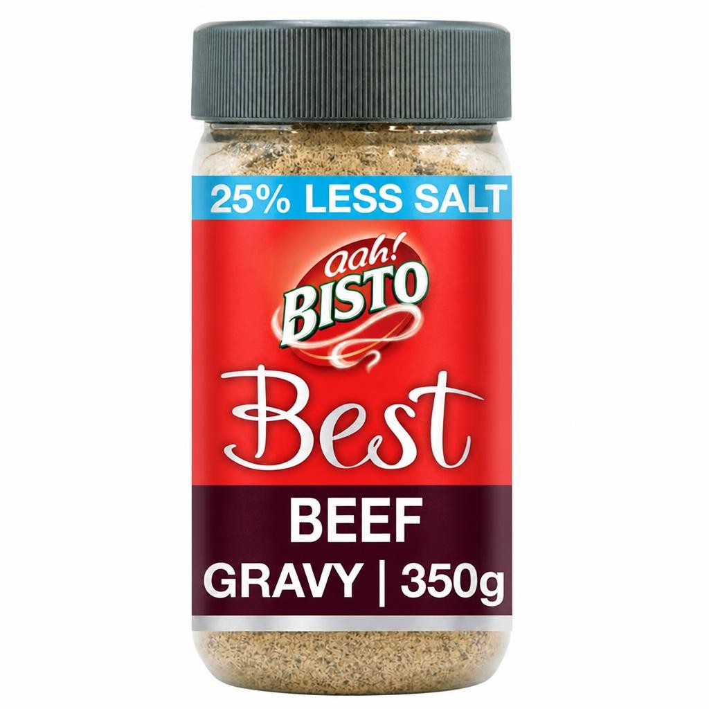 Bisto Best 350g Reduced Salt Beef Gravy Granules