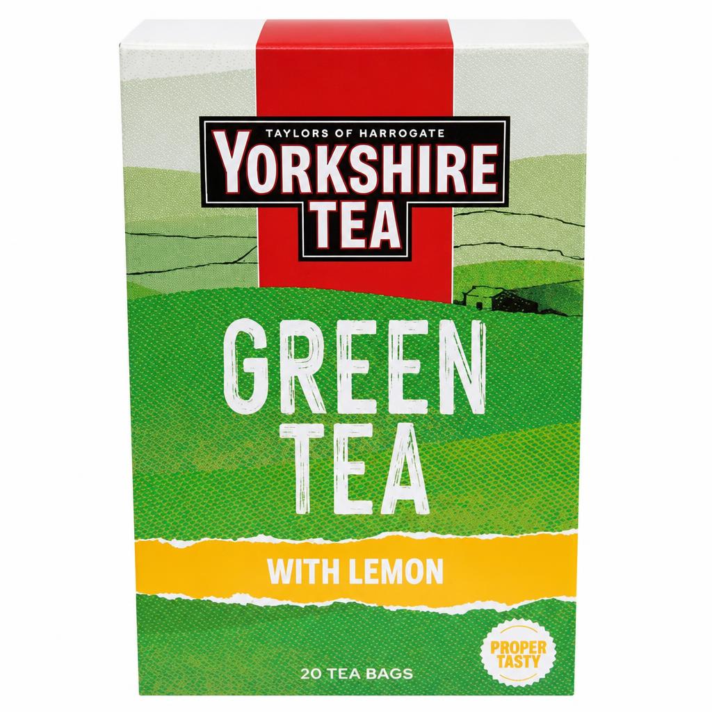 Taylors of Harrogate Yorkshire Tea Green Tea Lemon 20s
