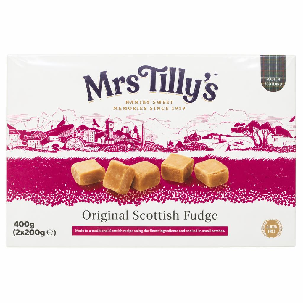 Mrs Tilly's Original Scottish Fudge 2 x 200g (400g)