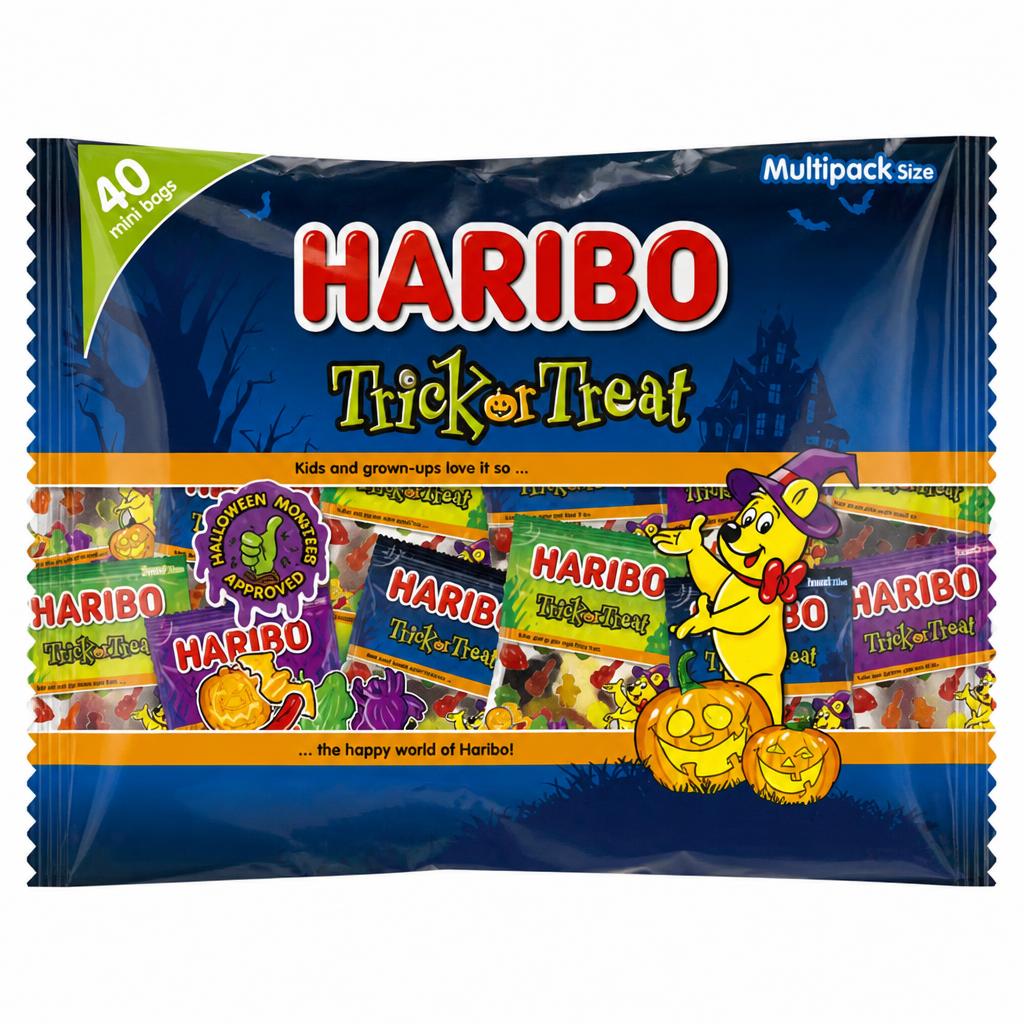 Haribo Trick or Treat 40 Spooky Mi̇ni Bags
