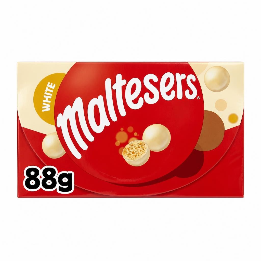 Maltesers White Chocolate Box 88g