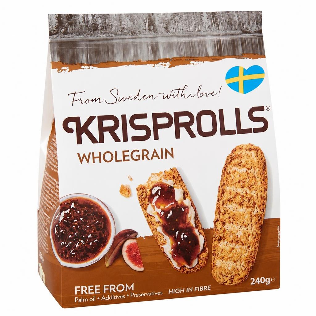 Pagen Wholegrain Krisprolls 240G