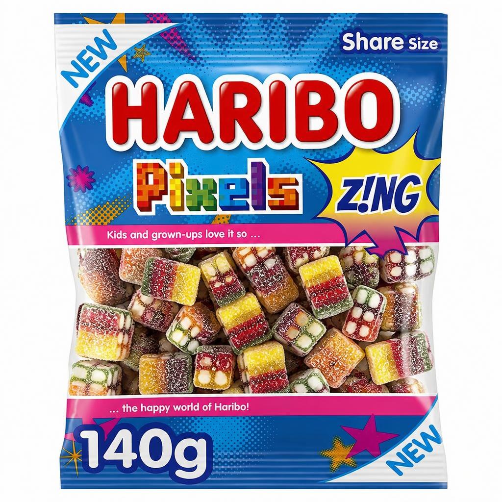 HARIBO Pixels Zing 140g