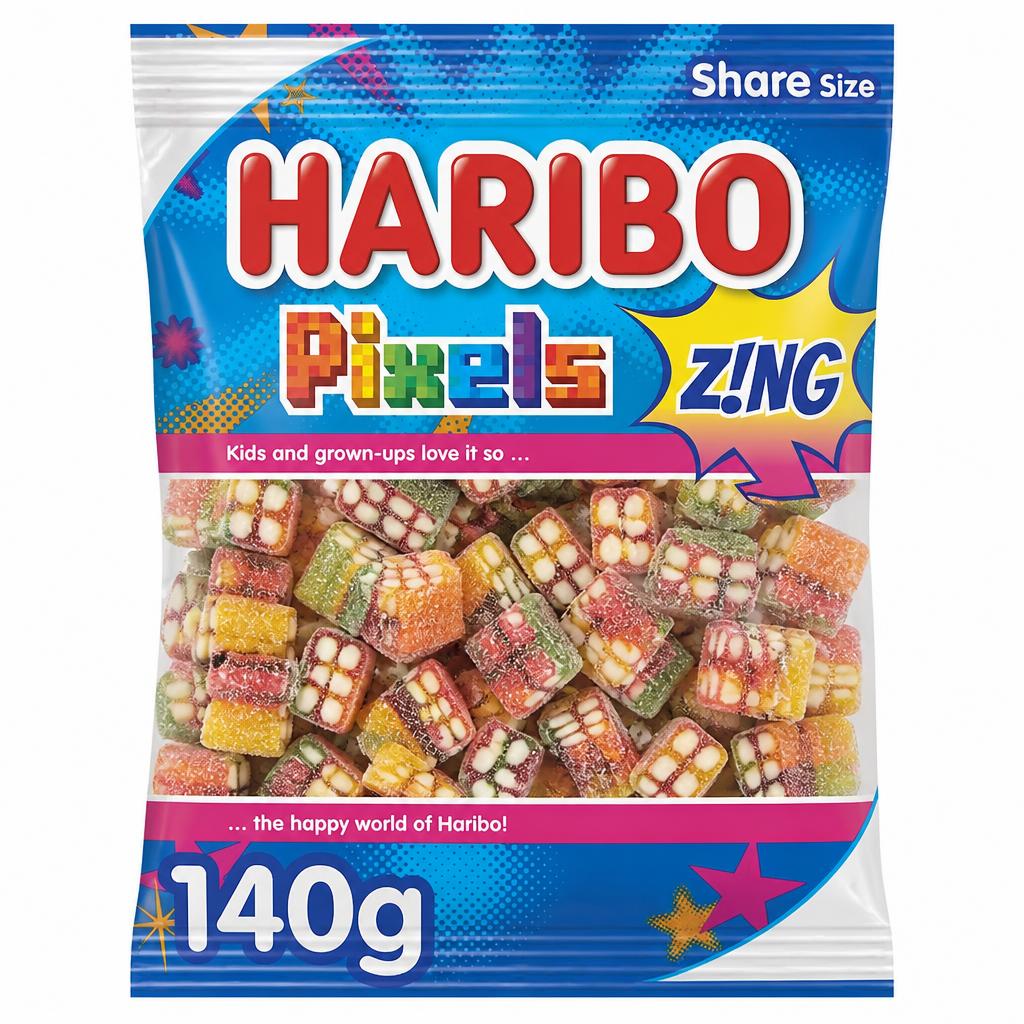 HARIBO Pixels Zing 140g