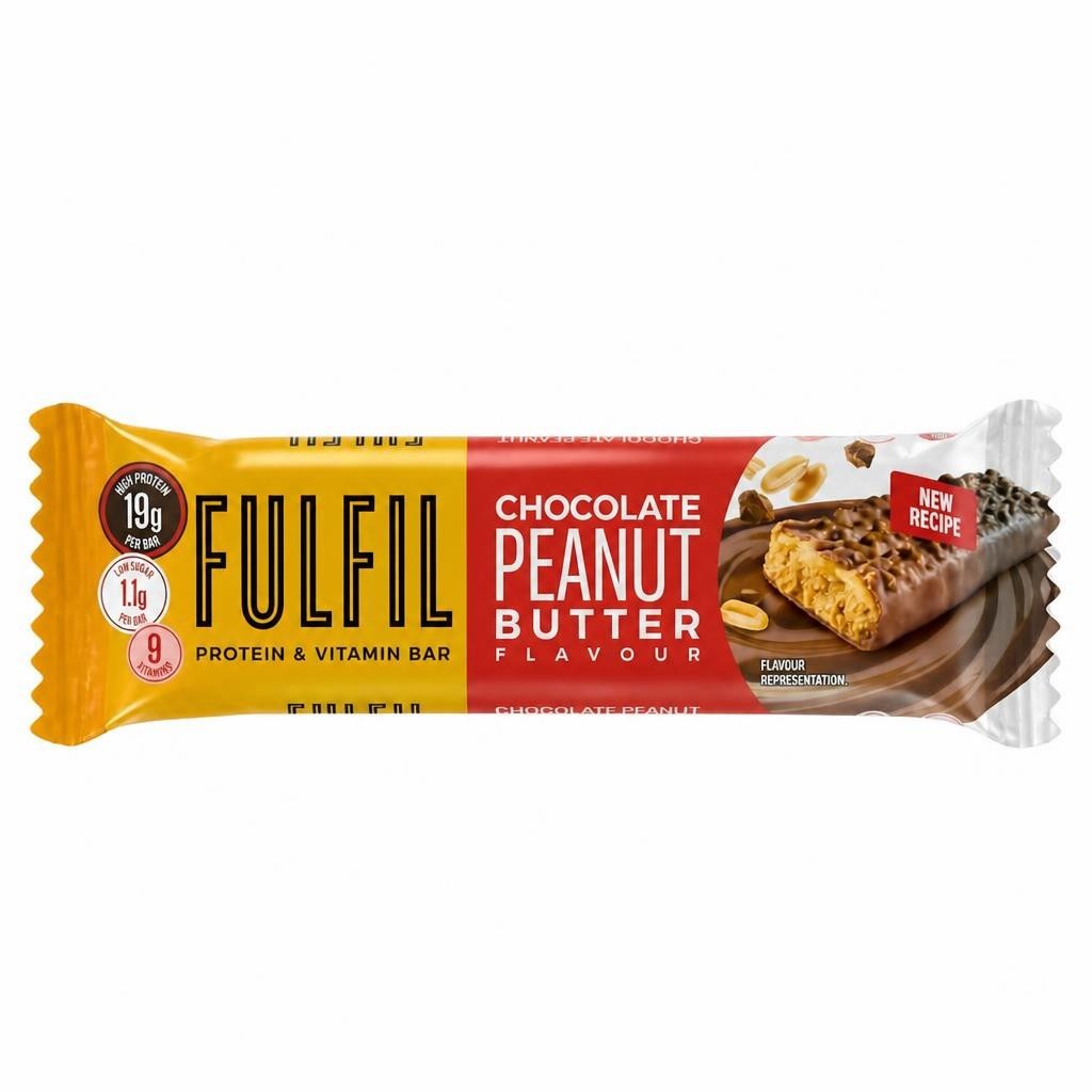Fulfil Chocolate Peanut Butter Protein & Vitamin Bar 55g