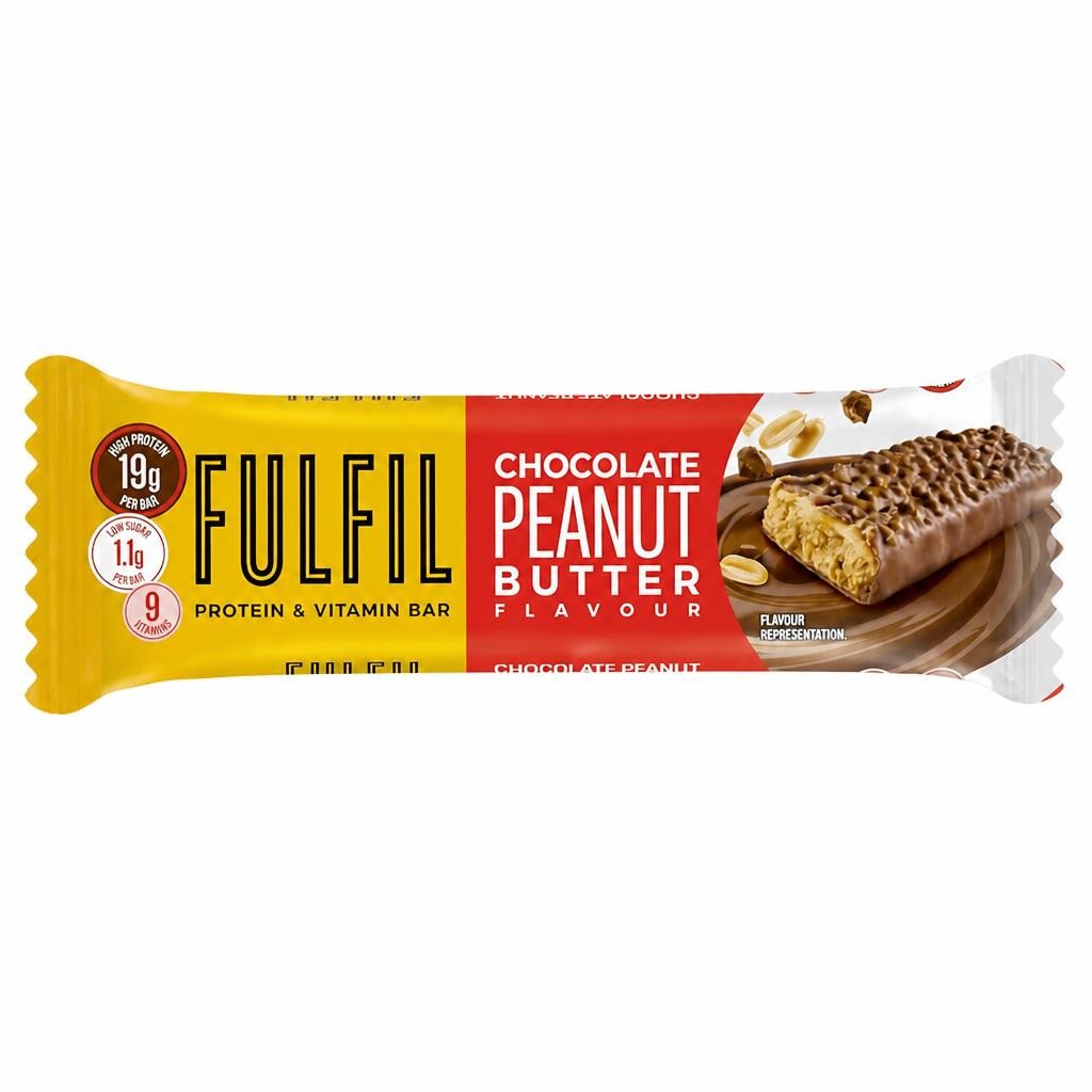 Fulfil Chocolate Peanut Butter Protein & Vitamin Bar 55g