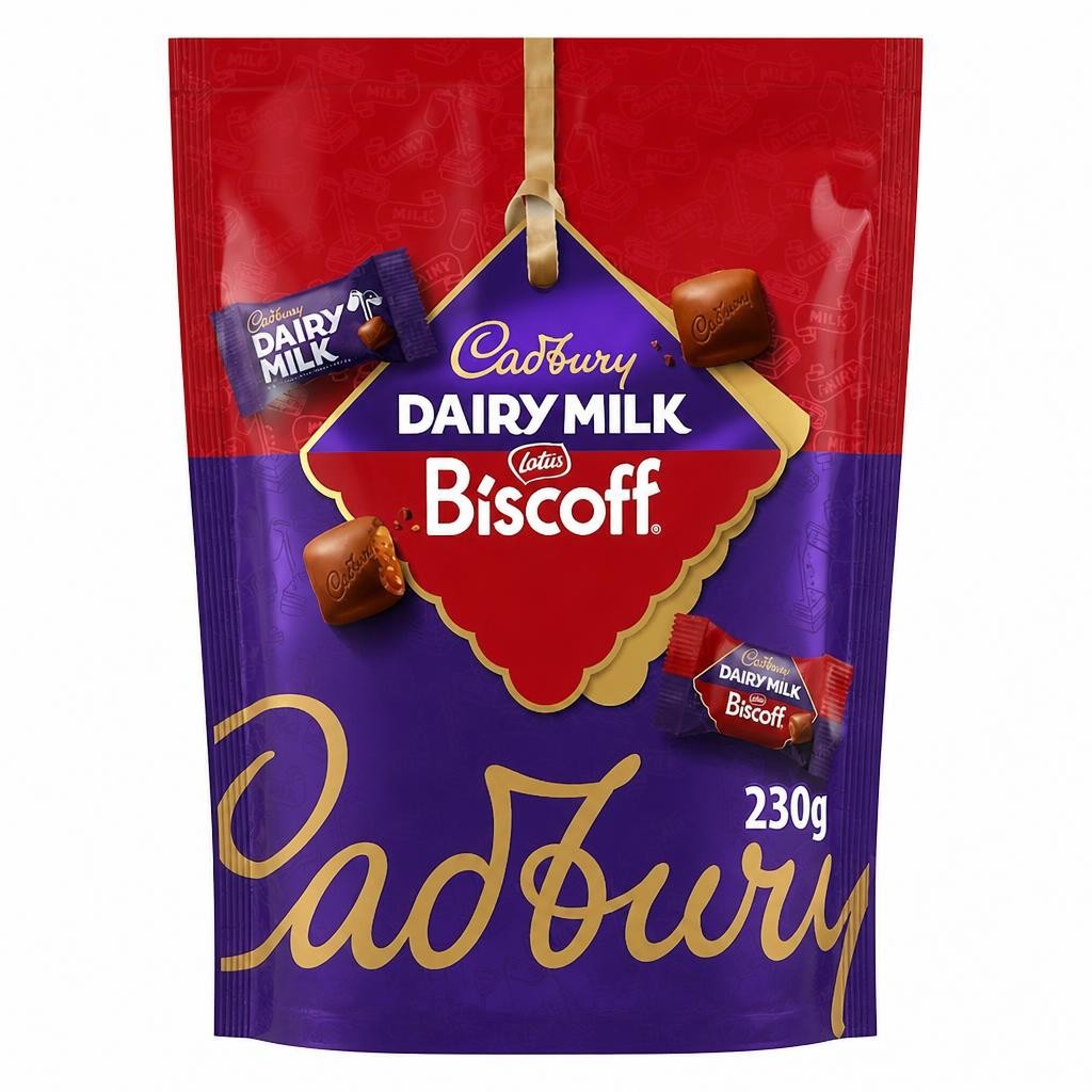 Cadbury Dairy Milk Lotus Biscoff Chunk Pouch 230g