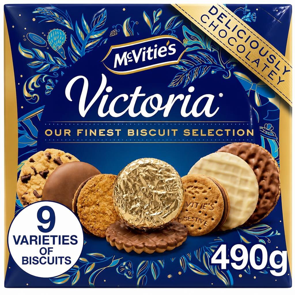 McVitie's Victoria Our Classic Biscuits Selection 490g
