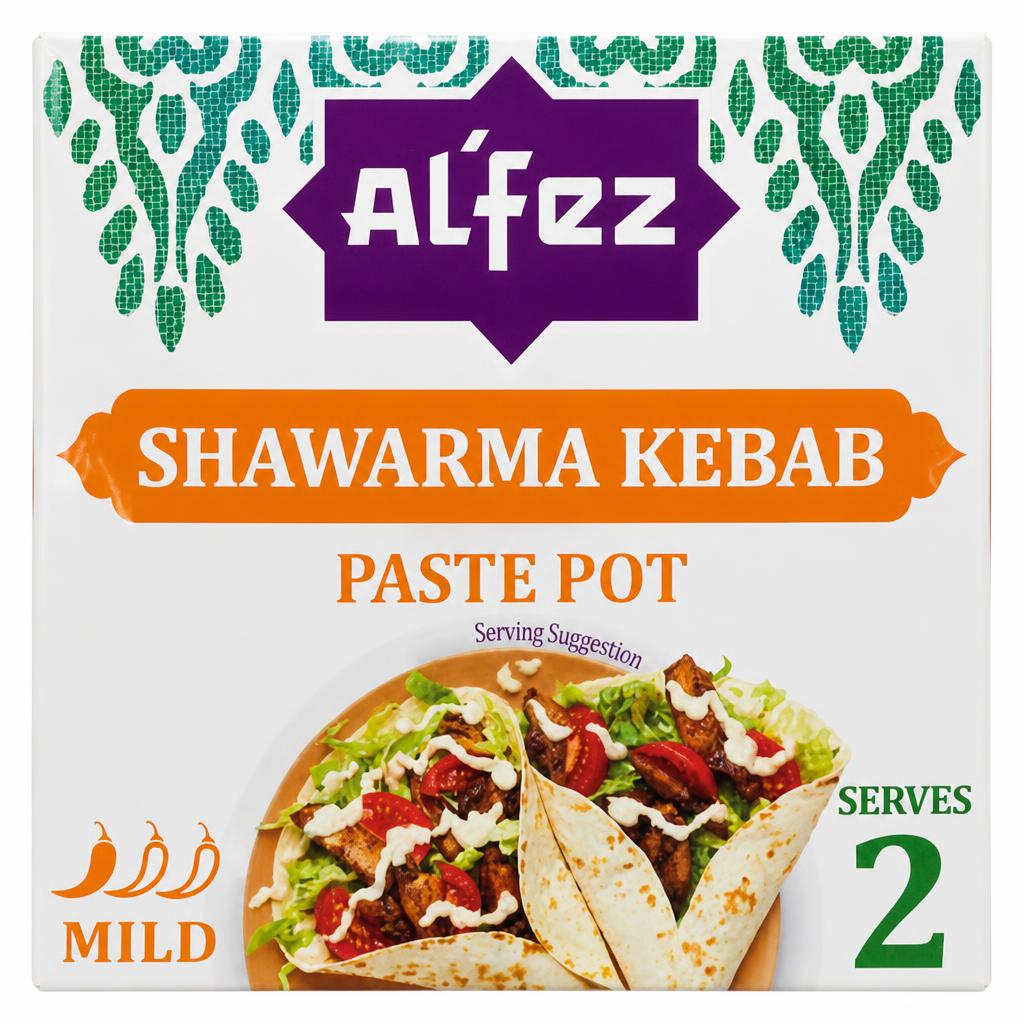 Al'Fez Shawarma Kebab Paste Pot 70g