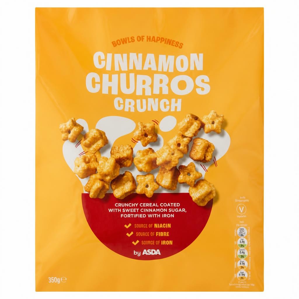 ASDA Cinnamon Churros Crunch 325g