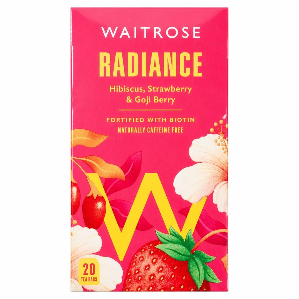 Waitrose Radiance Tea Bags 20s