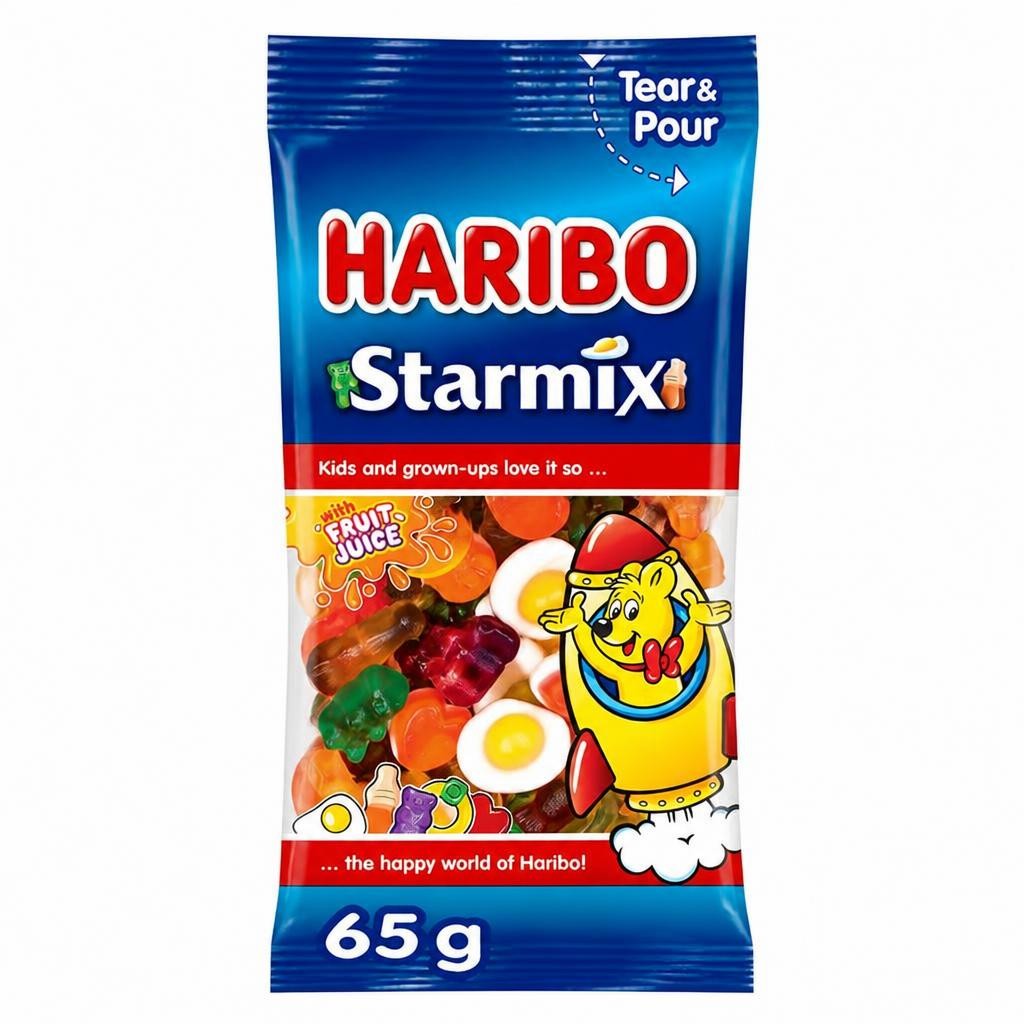 HARIBO Starmix Fruit Flavour Gums 65g